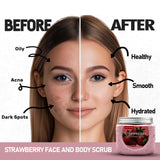 YARDLIE - STRAWBERRY FACE & BODY SCRUB-325ML