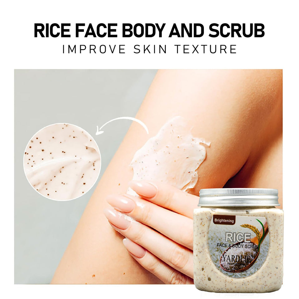 YARDLIE - RICE FACE & BODY SCRUB 325ML