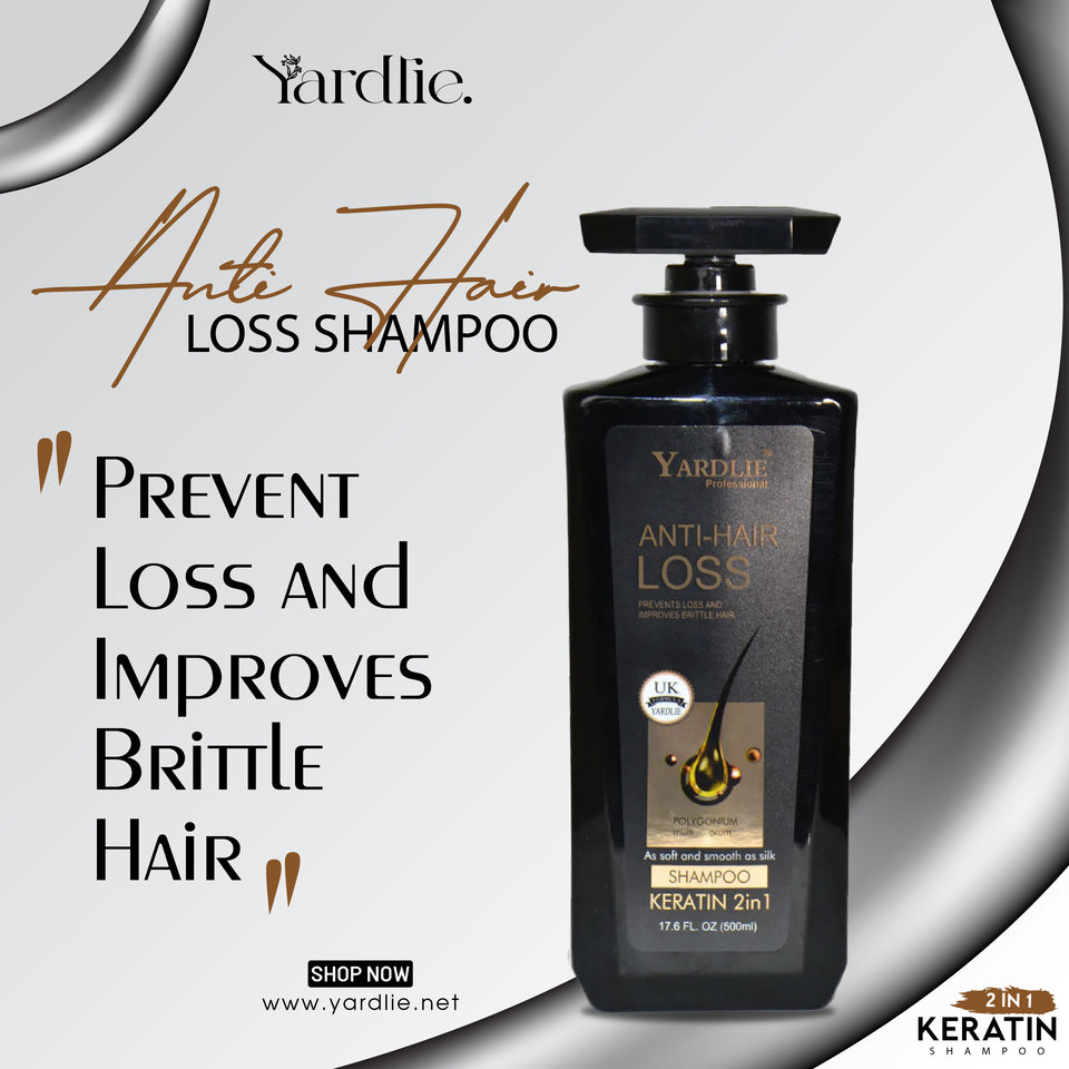 YARDLIE - 2 IN 1 ANTI HAIR LOSS (KERATIN + SHAMPOO) 500ml