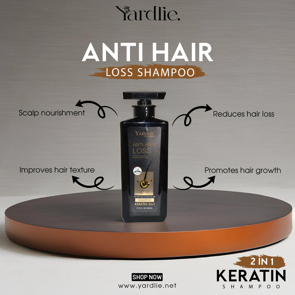 YARDLIE - 2 IN 1 ANTI HAIR LOSS (KERATIN + SHAMPOO) 500ml