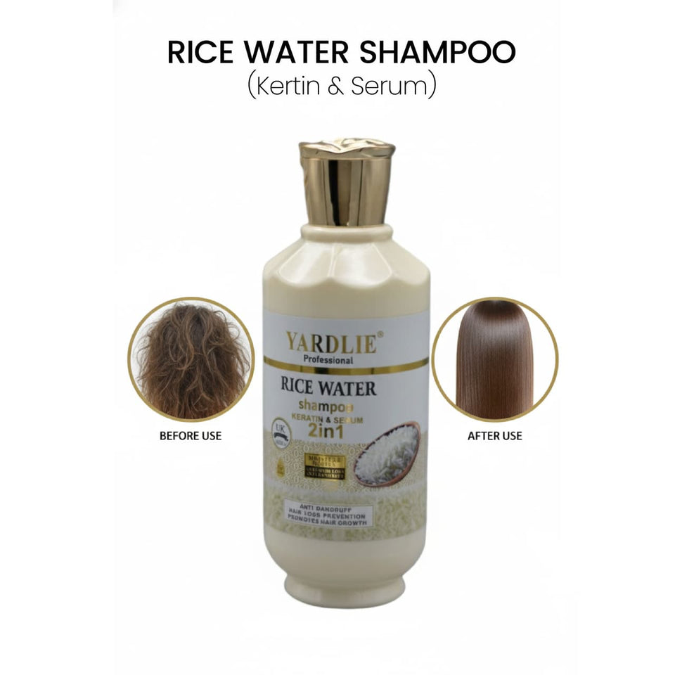 YARDLIE - 2 IN 1 ANTI HAIR LOSS RICE SHAMPOO -500G