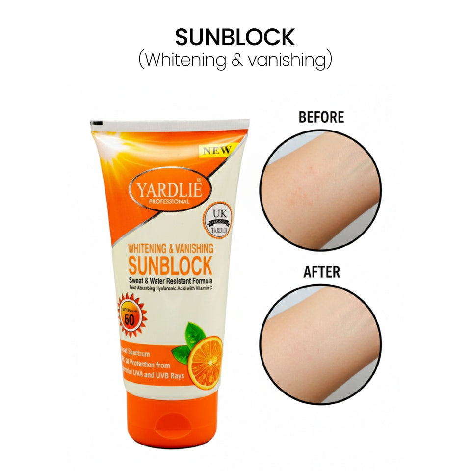YARDLIE - VITAMIN-C WHITENING SUNBLOCK SPF-60