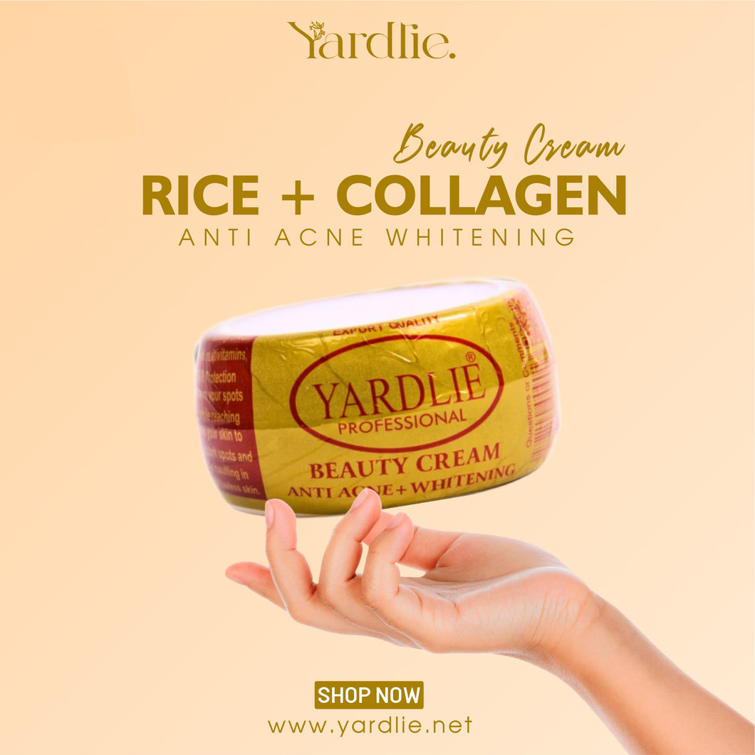 YARDLIE - RICE + COLLAGEN ANTI ACNE WHITENING CREAM