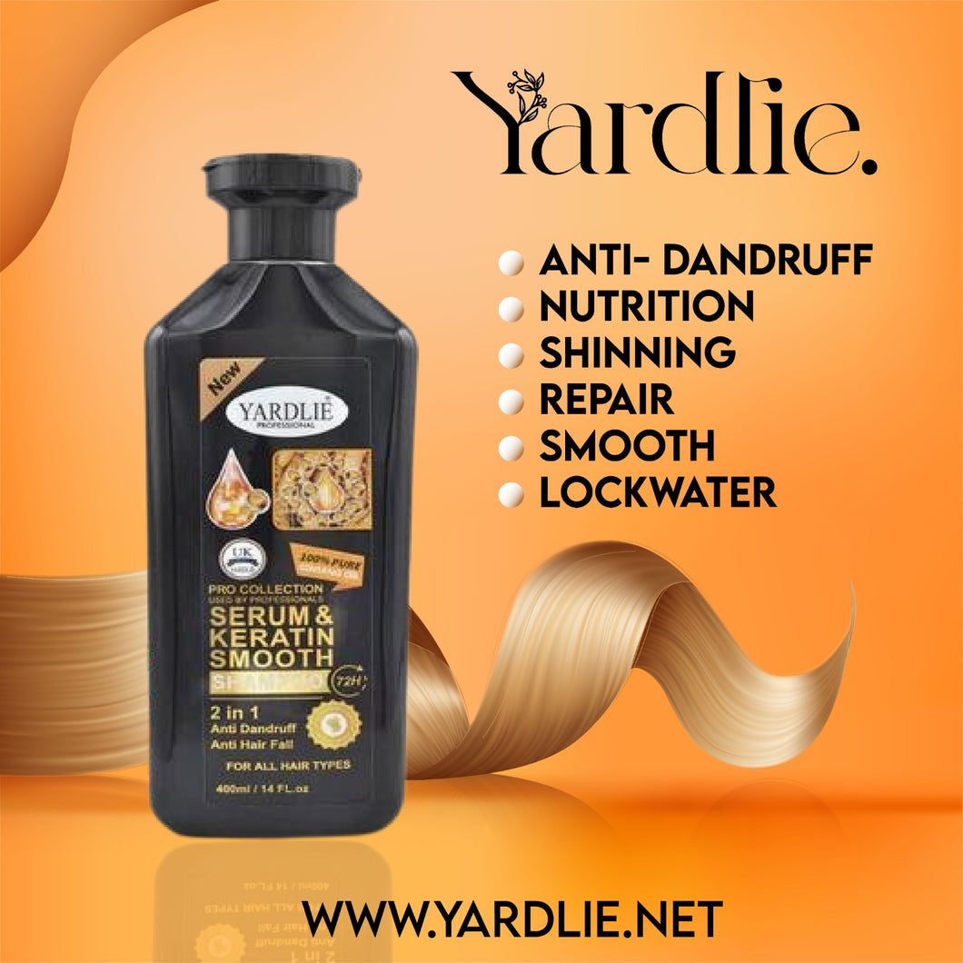YARDLIE - 2 IN 1 SERUM & KERATIN SHAMPOO - 72H - 400ml