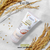 YARDLIE - RICE FACE WASH - 120ML